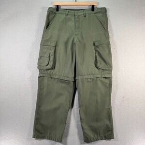 Boy Scouts Of America Convertible Uniform‎ Cargo Pants Mens 36 Classic Green
